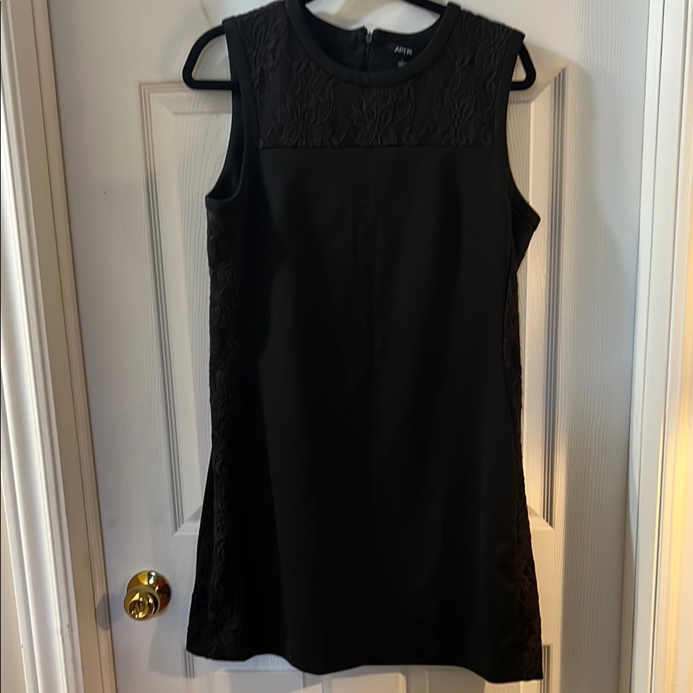 Black Sleeveless Dress size Large Apt 9 little black dress sheath dress